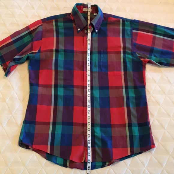 Vintage Short Sleeve Button Down Shirt - Picture 4 of 6